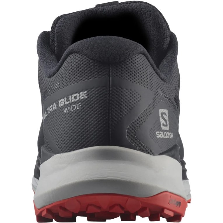 Black Salomon Ultra Glide Wide Men's Trail Running Shoes | PH 42618E